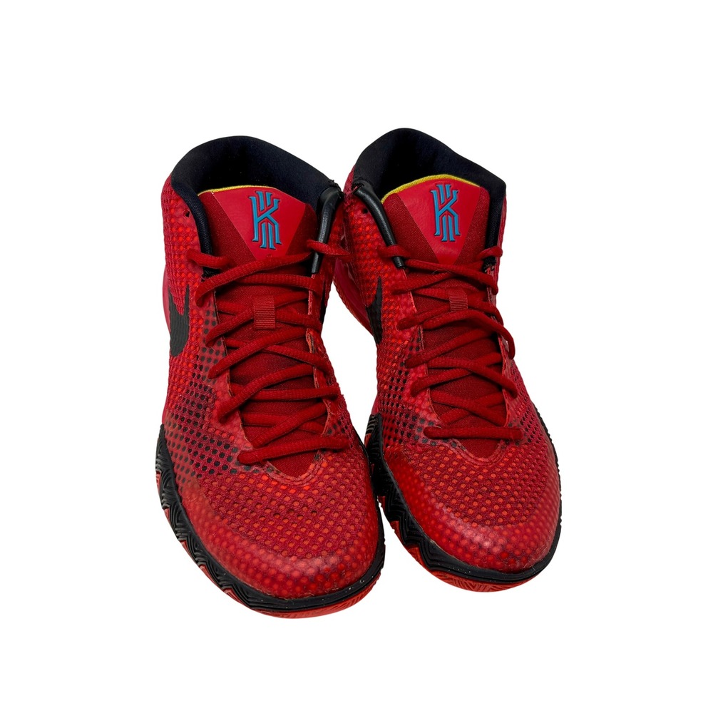Nike Kyrie 1 Deceptive Red Men's Sz 7.5 Basketball Shoes 705277-606 Red Black - Picture 4 of 16